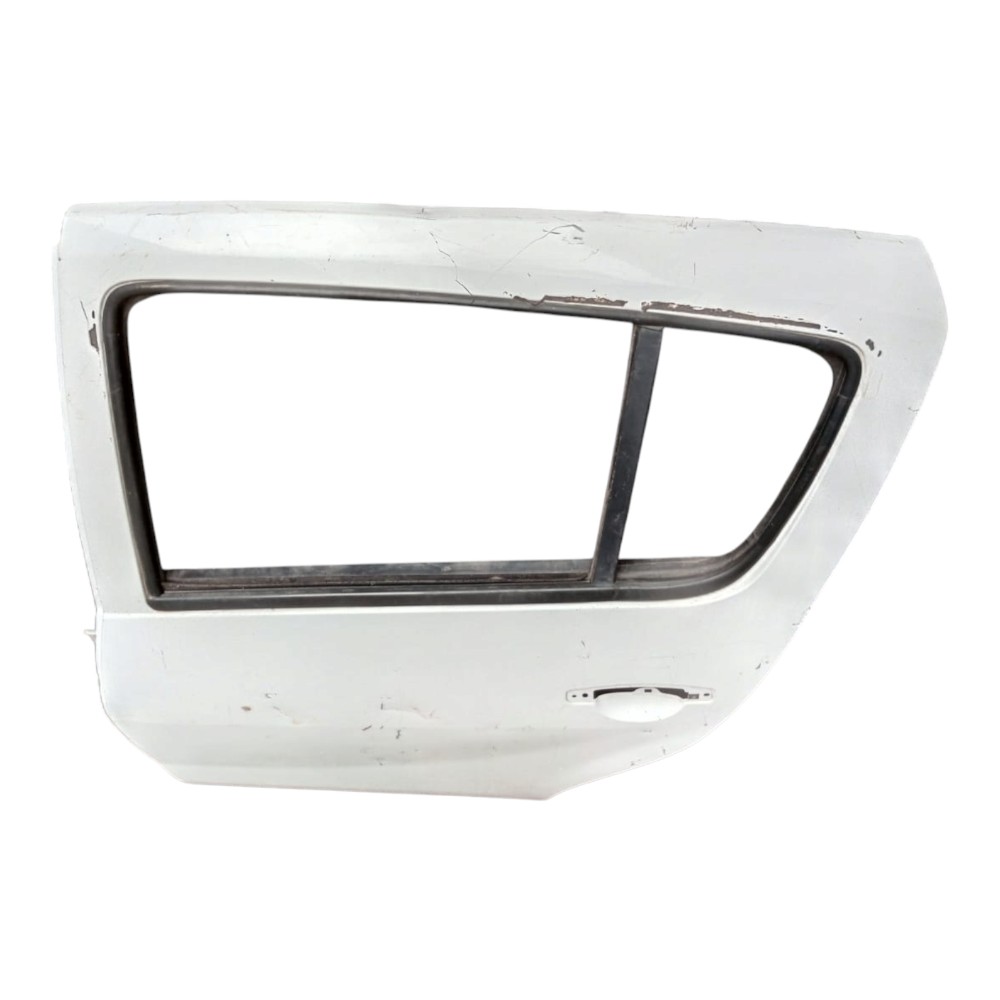 Porta Traseira Esquerda Renault Sandero 2009 Á 2013. Traseira Esquerda Branco 6