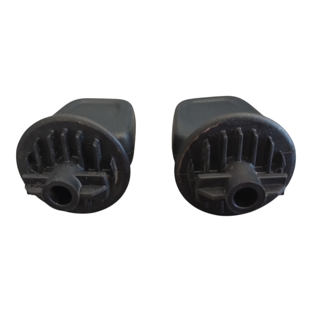 Par Gancho Tampão Porta Malas Jeep Compass T270 2017 À 2026. Preto 4