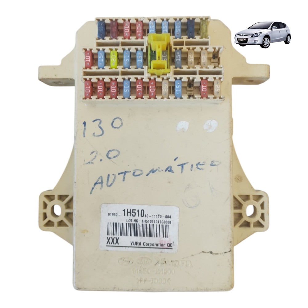 Caixa De Fusível Interna Bsi Hyundai I30 2.0 16v At 09 À 12.
