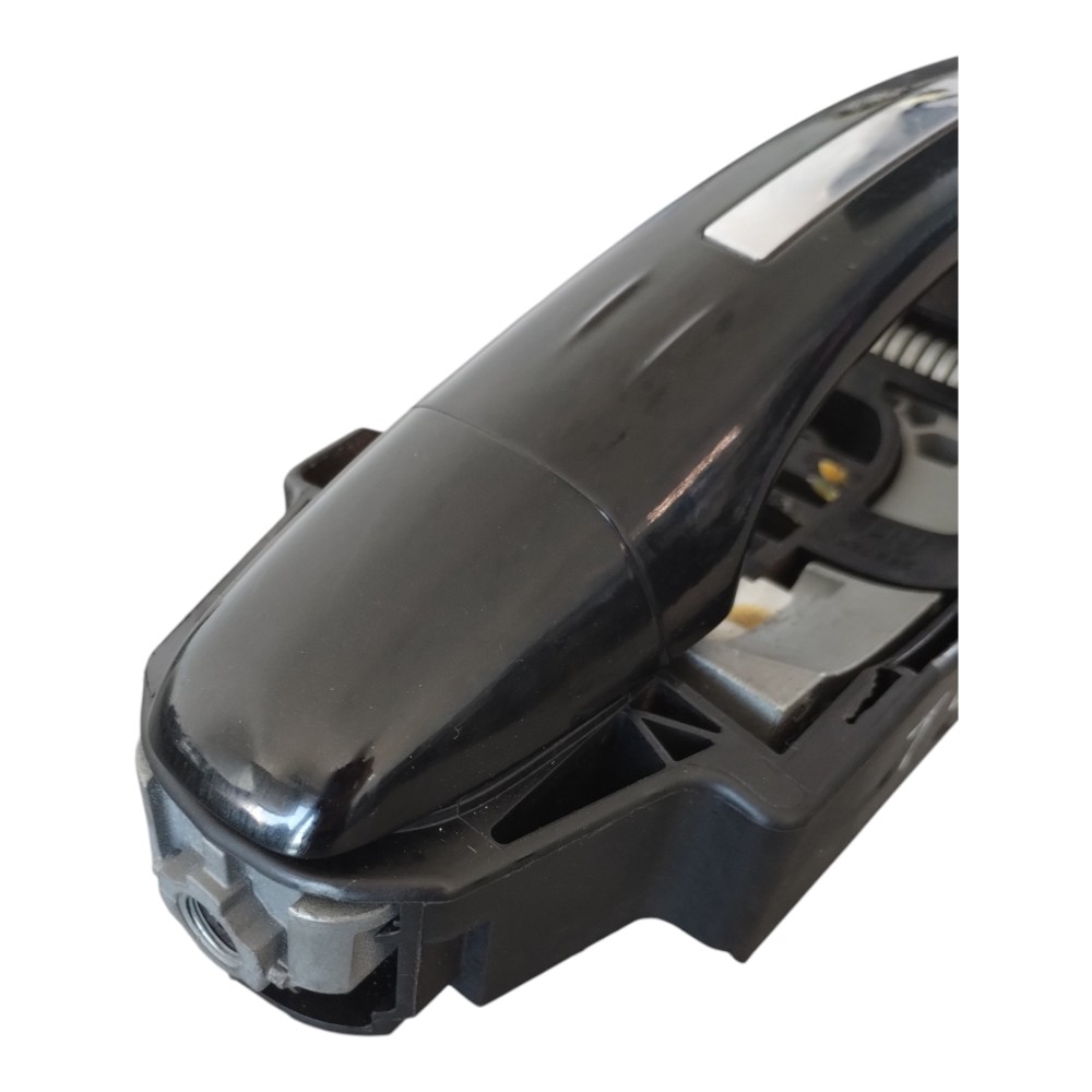 Maçaneta Externa Traseira Esquerda Citroen C4 Lounge 14/18. Preto E Cromado Traseira 3