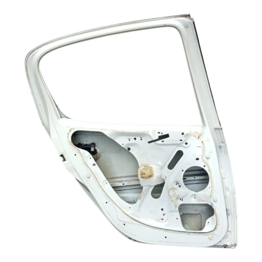 Porta Traseira Esquerda Peugeot 207 Hb Active Hatch 08/14. Traseira Esquerda Branco 3