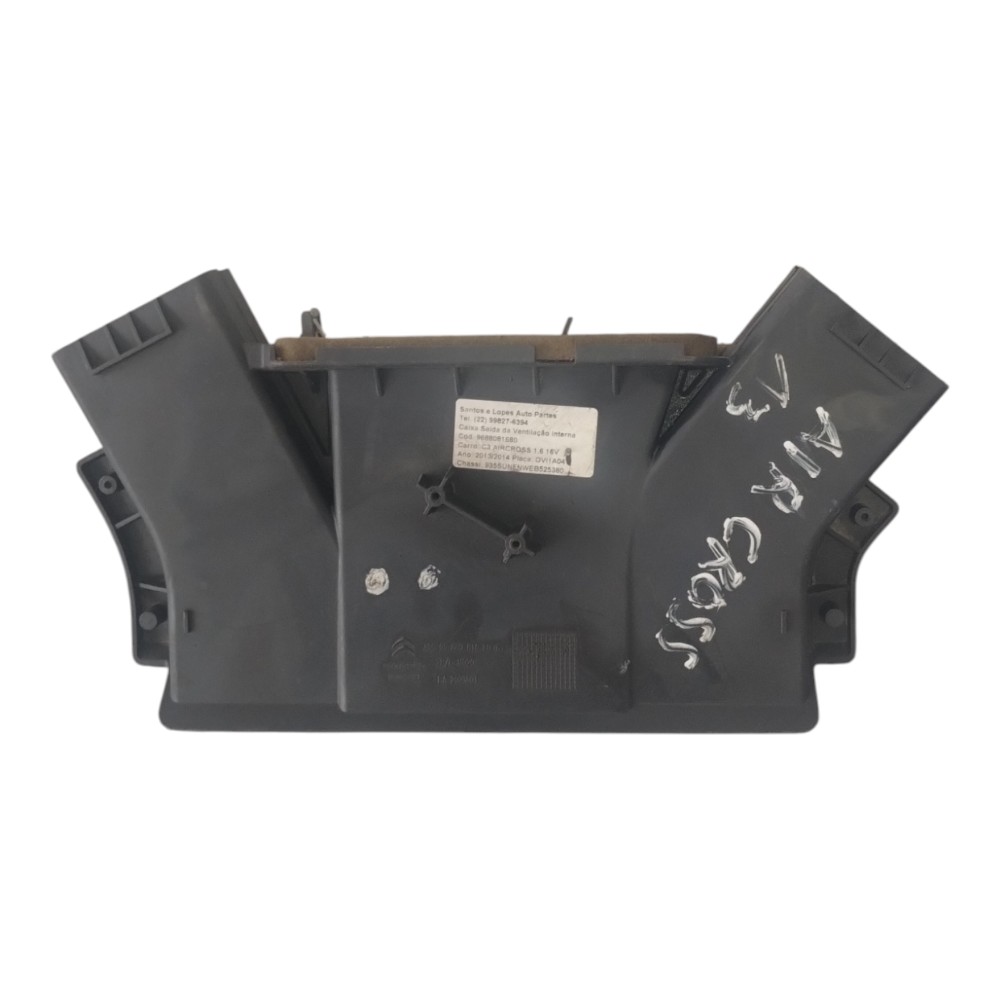 CAIXA SAIDA VENTILAÇÃO INTERNA CITROEN C3 AIRCROSS 12 Á 15. 2