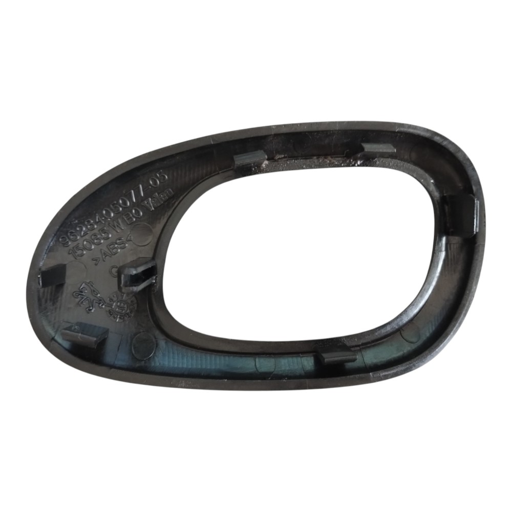 Moldura Maçaneta Interna Esquerda Diant/tras Peugeot 207. Preto Dianteira/traseira 4