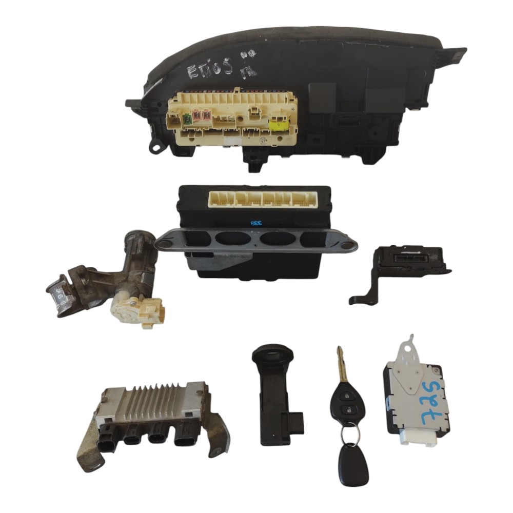Kit Code Módulos De Injeção Toyota Etios 1.3 16v Manual. 2