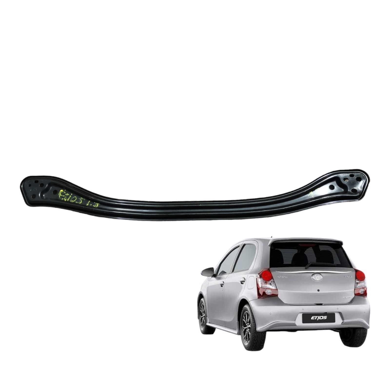 Alma Do Parachoque Traseiro Toyota Etios Hatch 2013 À 2019.