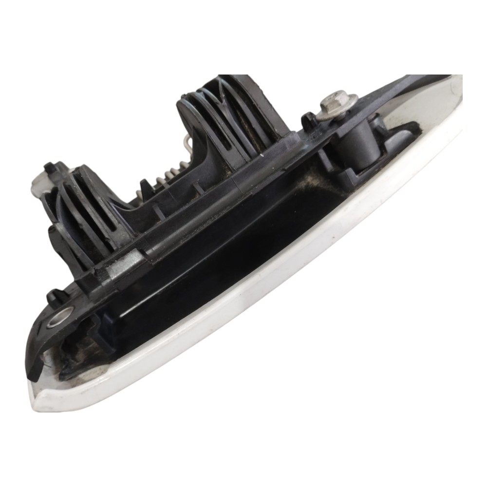 Maçaneta Externa Traseira Esquerda Renault Sandero 14 À 19. Branco Dianteira 5