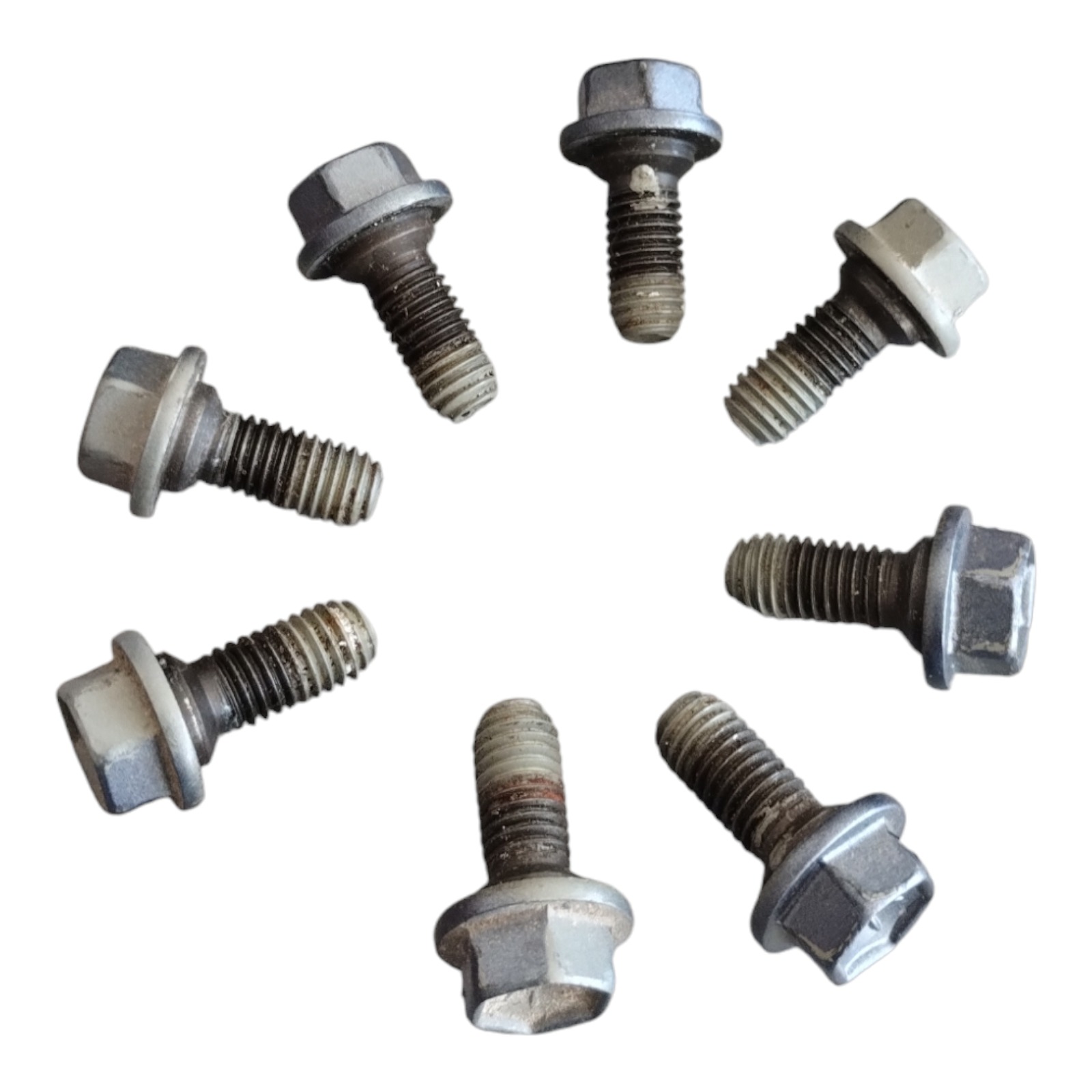 Parafusos De Fixação Das Dobradiças Do Capô Toyota Yaris. 2