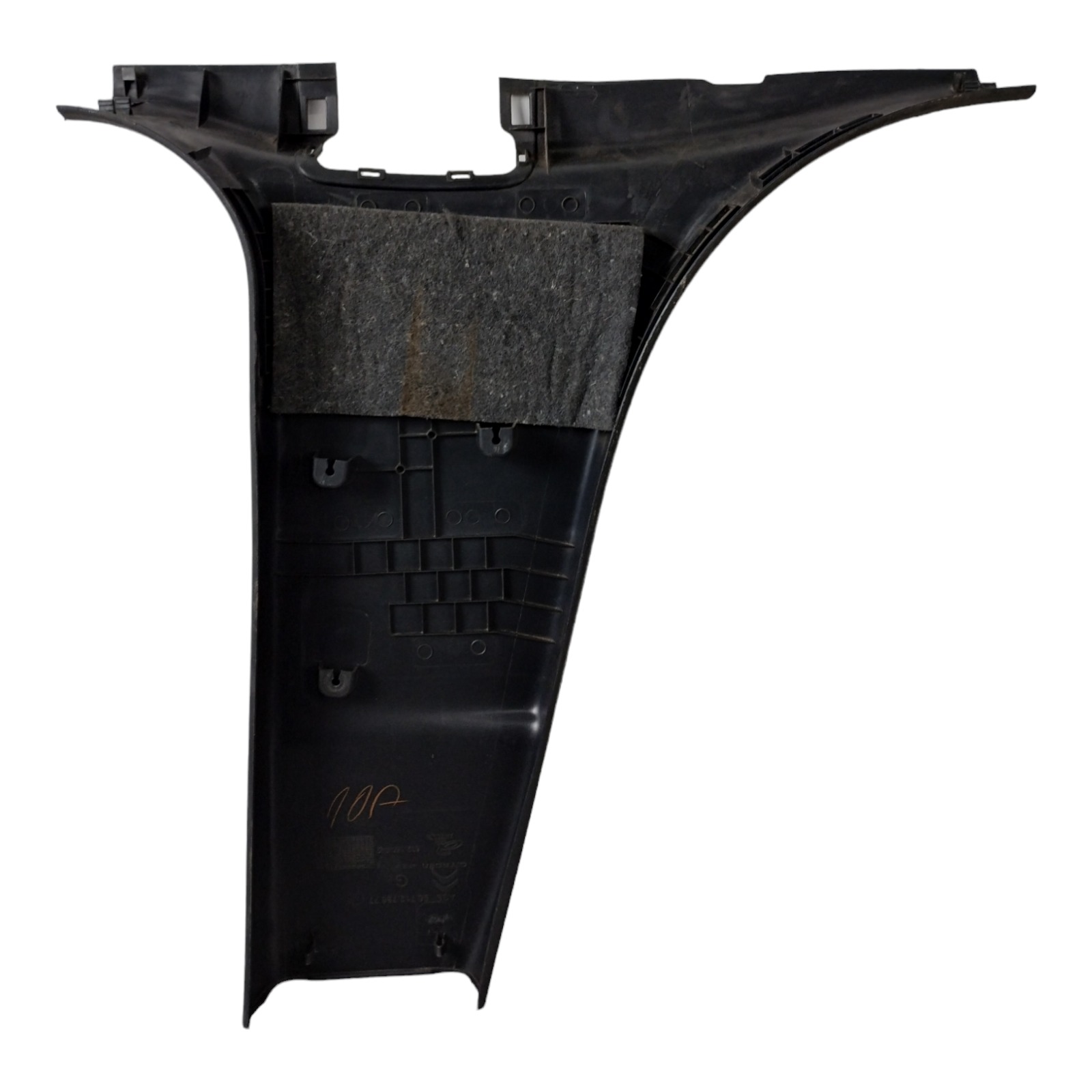 Moldura Coluna Central Esquerda Citroen C3 Aircross. 4