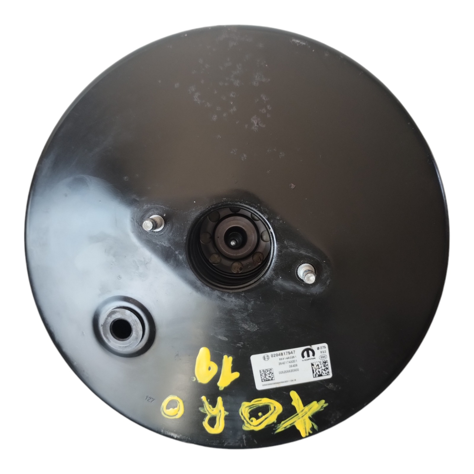 HIDROVACUO SERVO FREIO FIAT TORO 2.0. 2