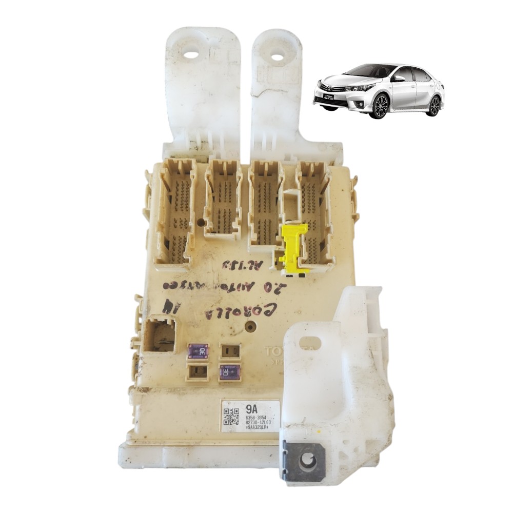 Caixa Fusíveis Interna Bsi Toyota Corolla Altis 2.0 15 À 19.
