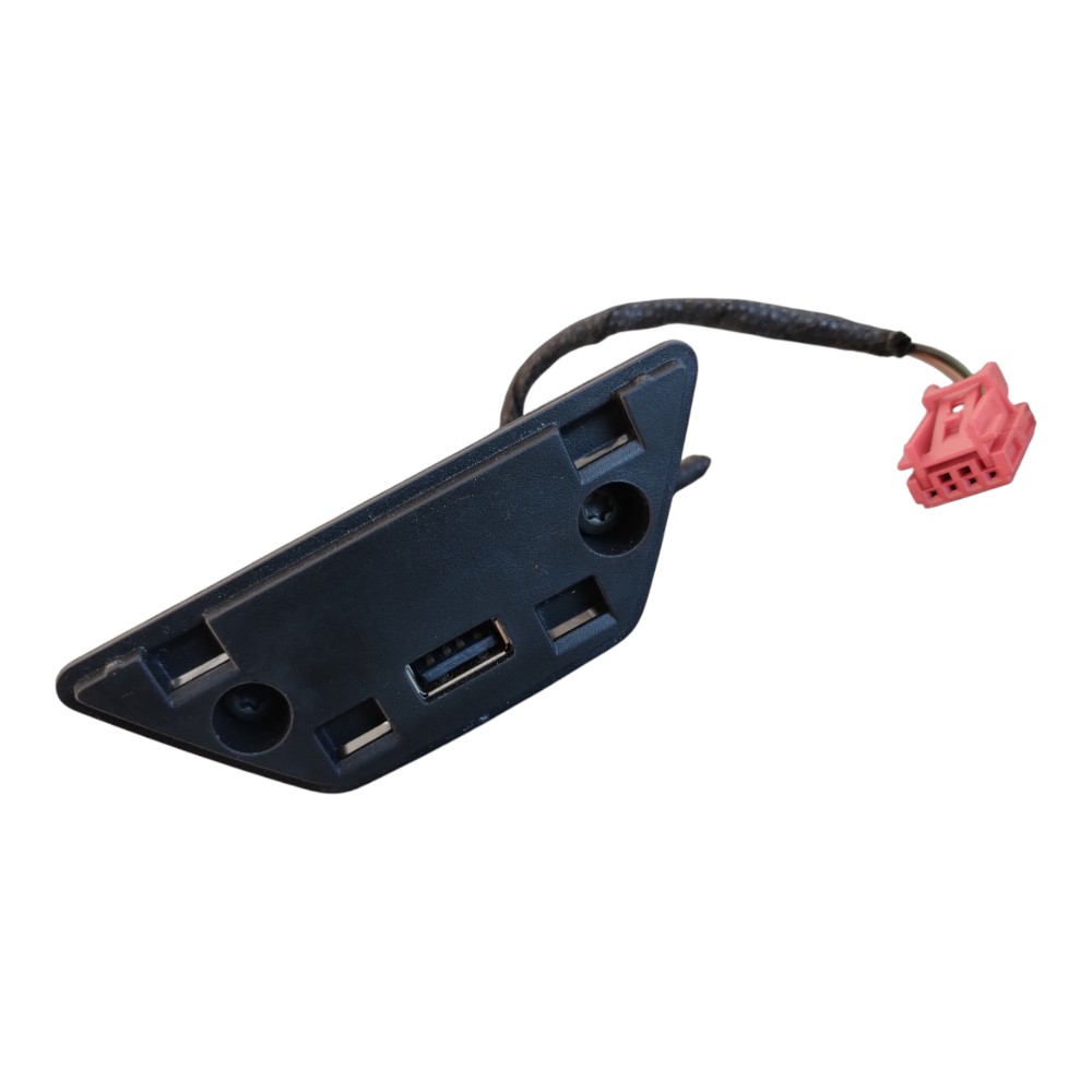 Sensor Entrada Usb Volkswagen Polo Virtus 2018 À 2022. Preto