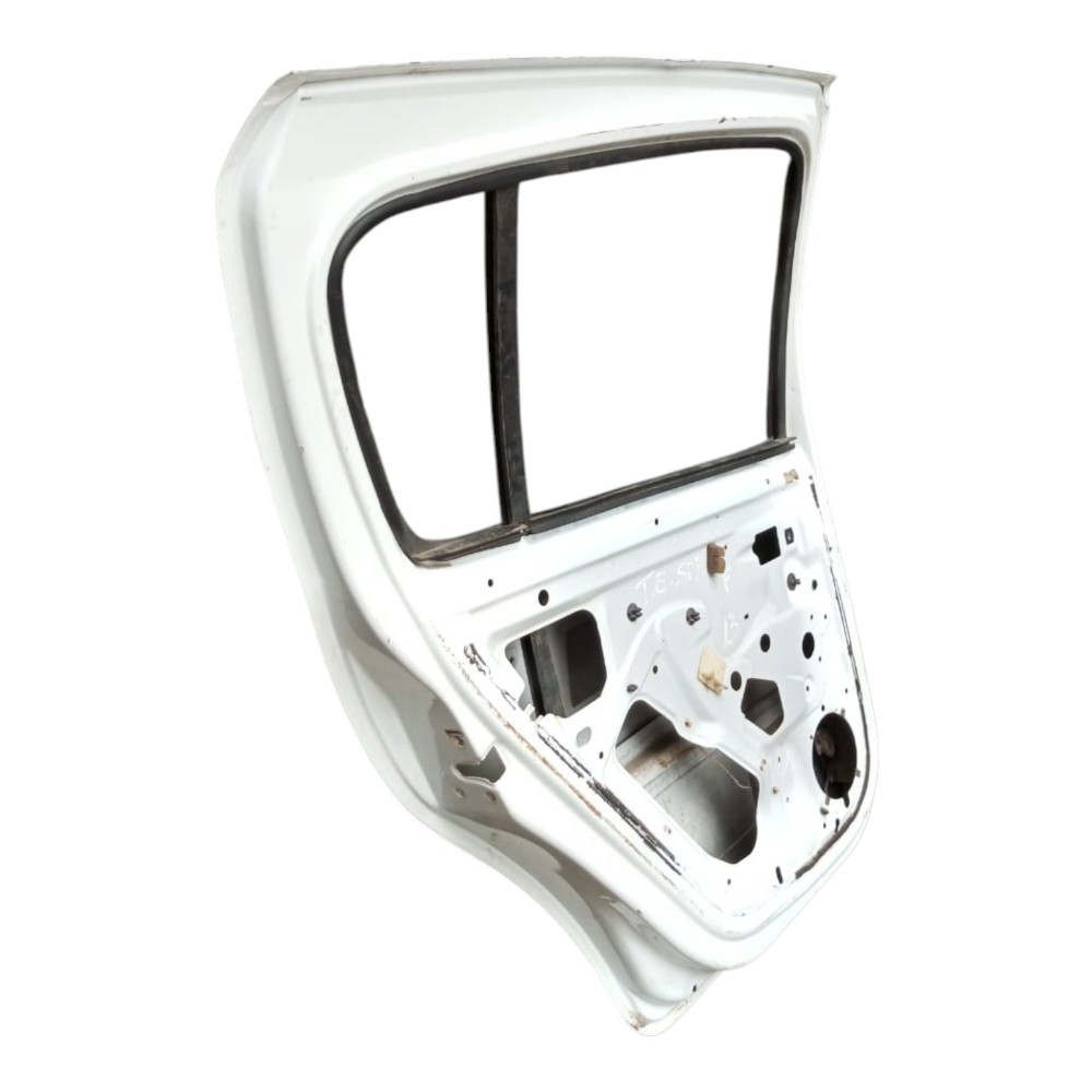 Porta Traseira Esquerda Renault Sandero 2009 Á 2013. Traseira Esquerda Branco 5
