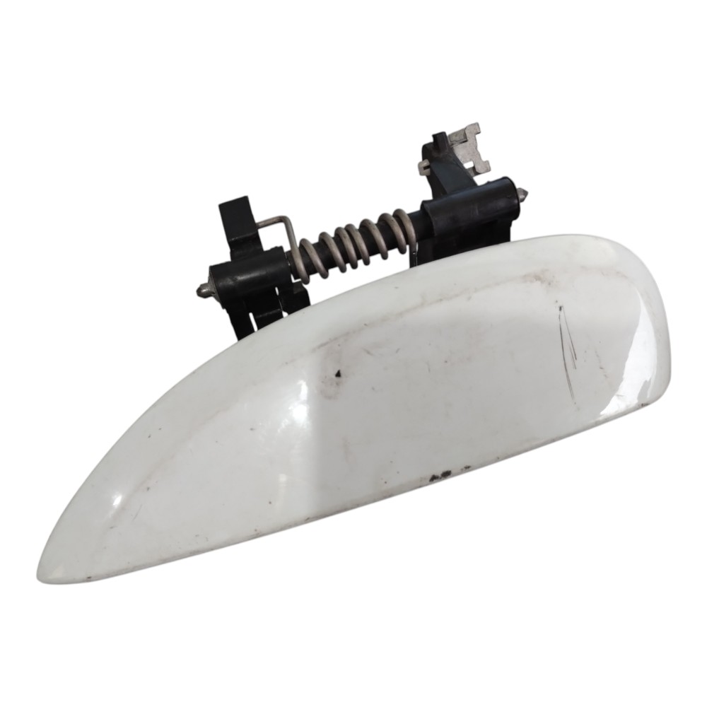 Maçaneta Externa Traseira Esquerda Renault Sandero 14 À 19. Branco Dianteira