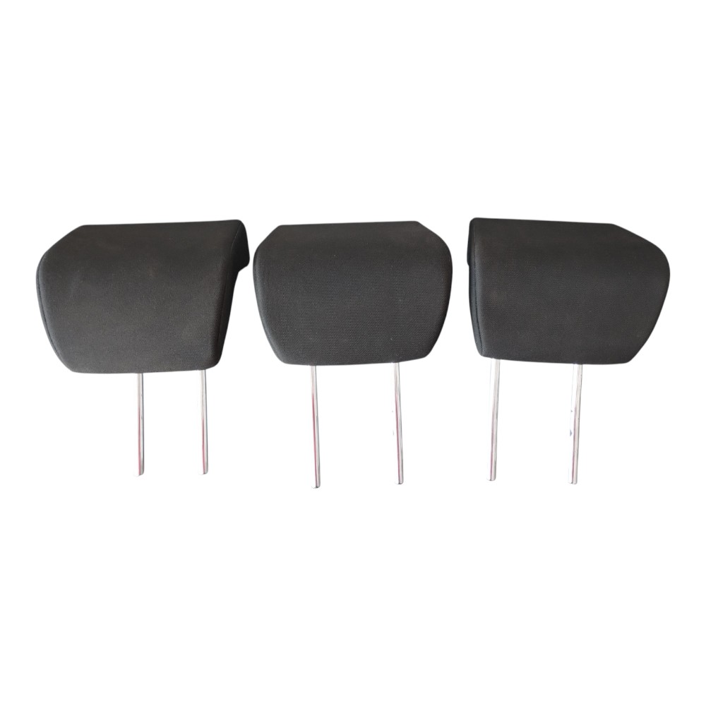 Kit 3 Encostos De Cabeça Original Honda Hr-v 2015 À 2019. Preto 1