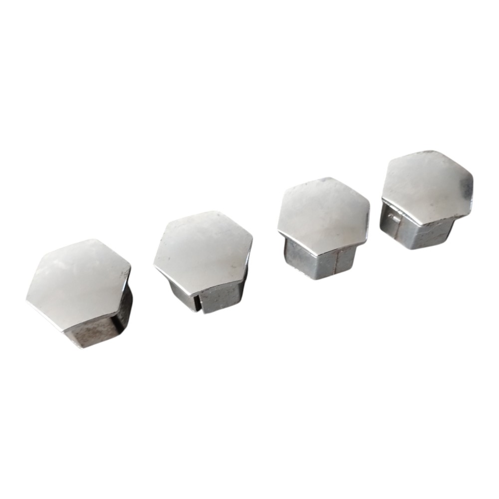 Capas Moldura Dos Parafusos Roda Citroen C4 Lounge 14/18. Cromado 2