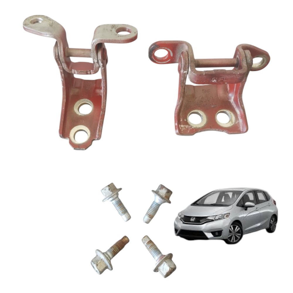 Dobradiças Da Porta Dianteira Esquerda Honda Fit 2014 À 2020 1