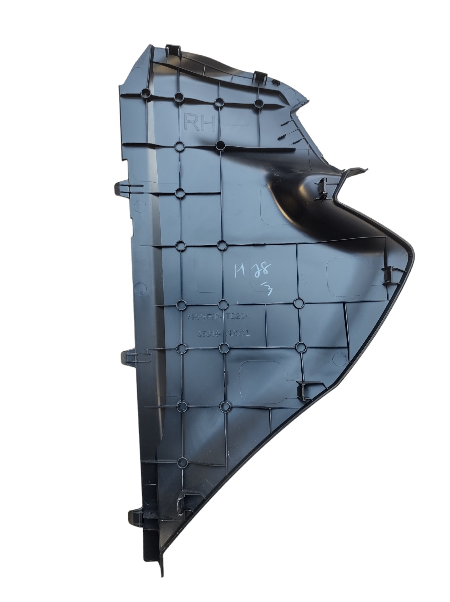 Moldura Direita Painel Toyota Yaris 553180d301. 3