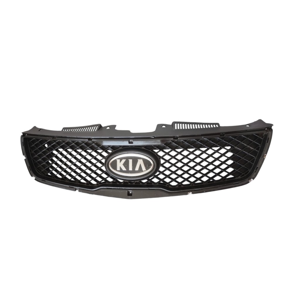 Grade Dianteira Para-choque Original Kia Cerato 2009 À 2013. Preto 3