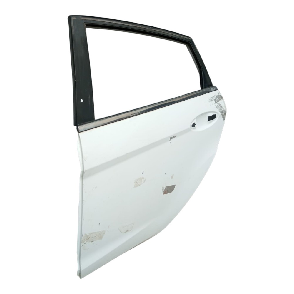 Porta Traseira Esquerda Ford New Fiesta 2014. Traseira Esquerda Branco 3