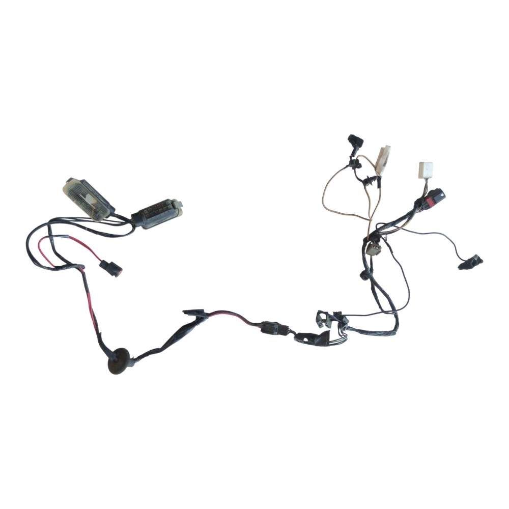 Chicote Luz Da Placa Traseira Ford Ka 2009 À 2013. 3