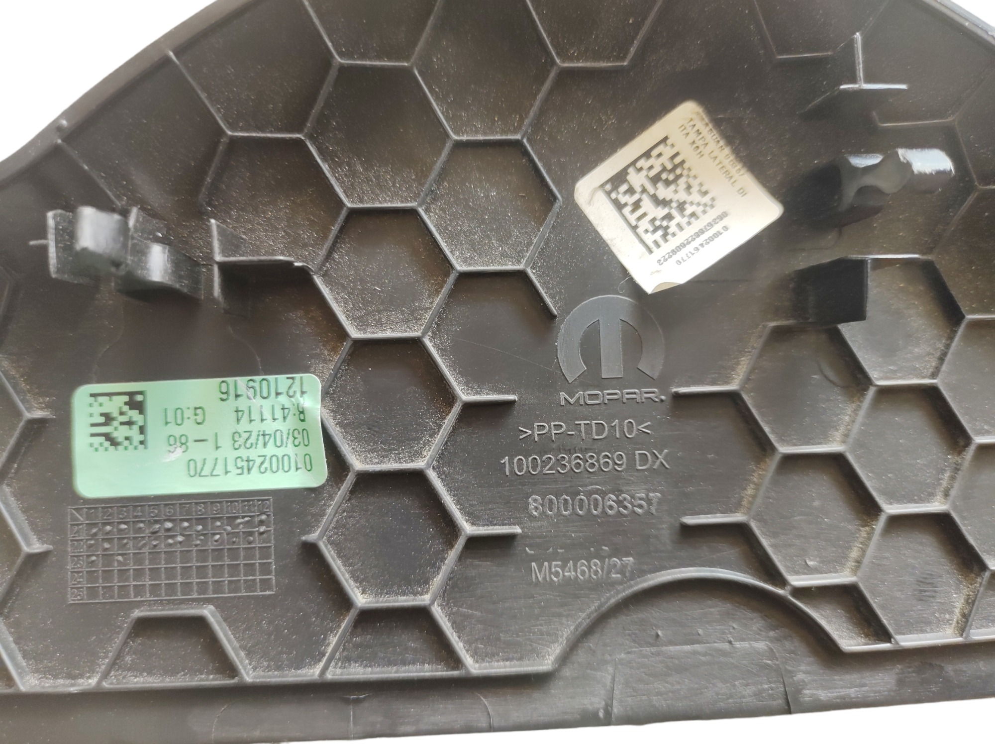 Moldura Lateral Direita Do Painel Fiat Argo E Cronos. 3