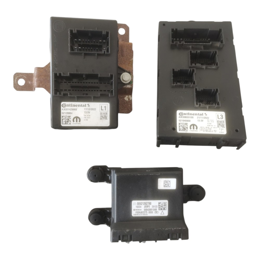 KIT CODE MÓDULOS DE INJEÇÃO FIAT MOBI TREKKING 1.0 8V. 4