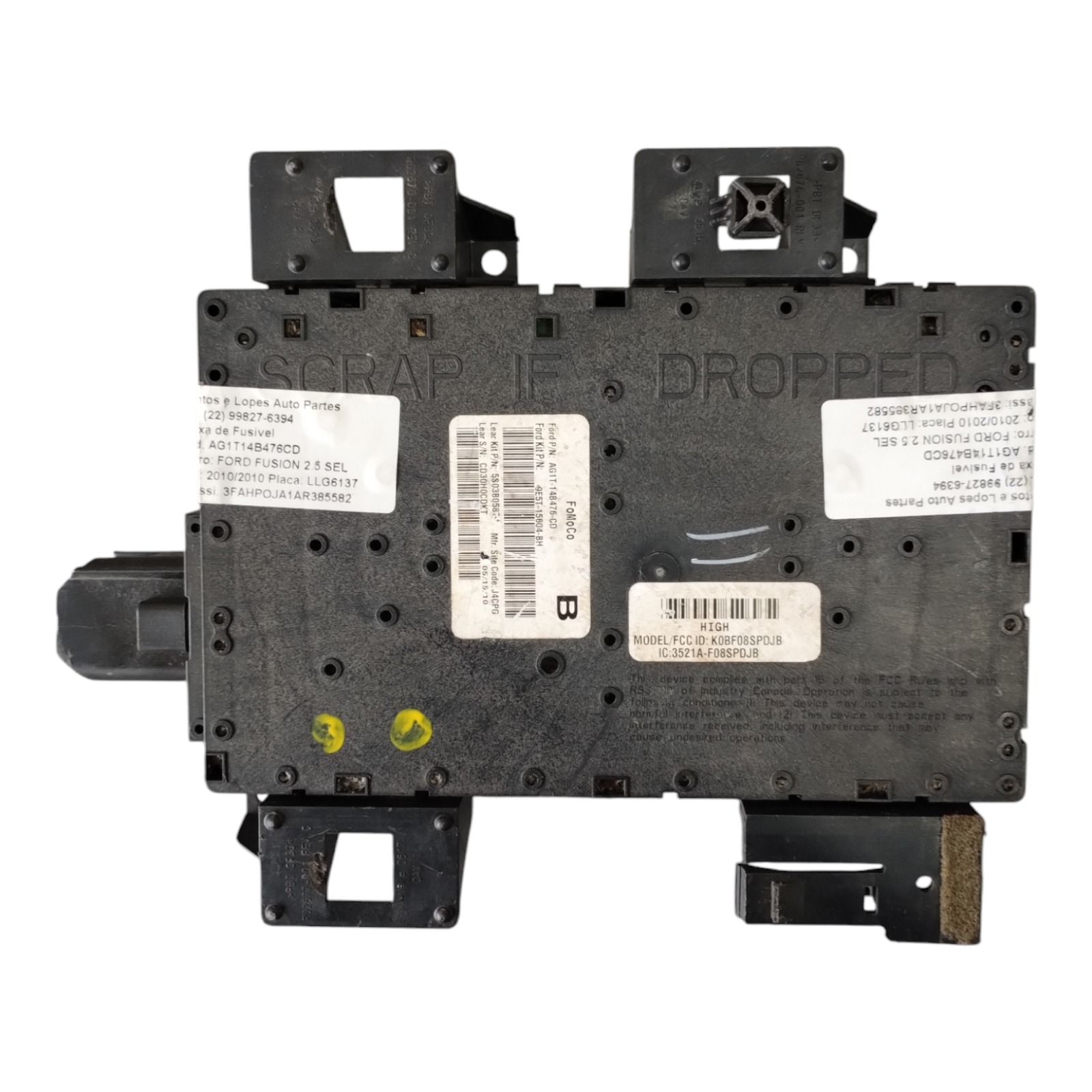 Caixa De Fusivel Ford Fusion 2.5. 4