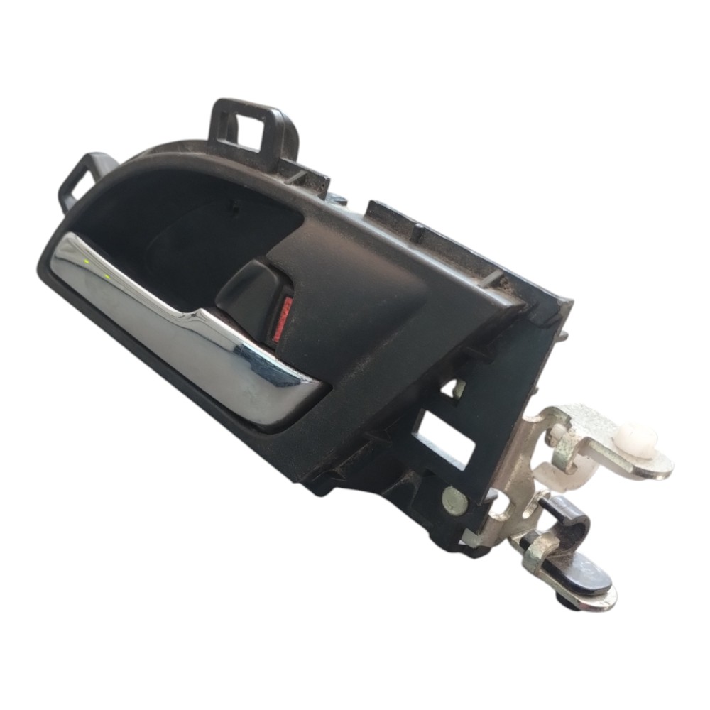 Maçaneta Interna Diant.direita Honda Crv  2008 À 2012. Preto E Cromado Dianteira 3
