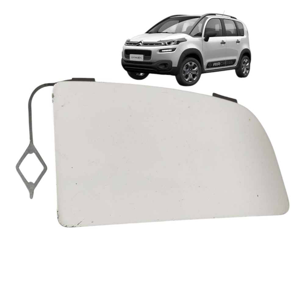 Tampa Reboque Parachoque Traseiro Citroen Aircross 16 À 19. Branca