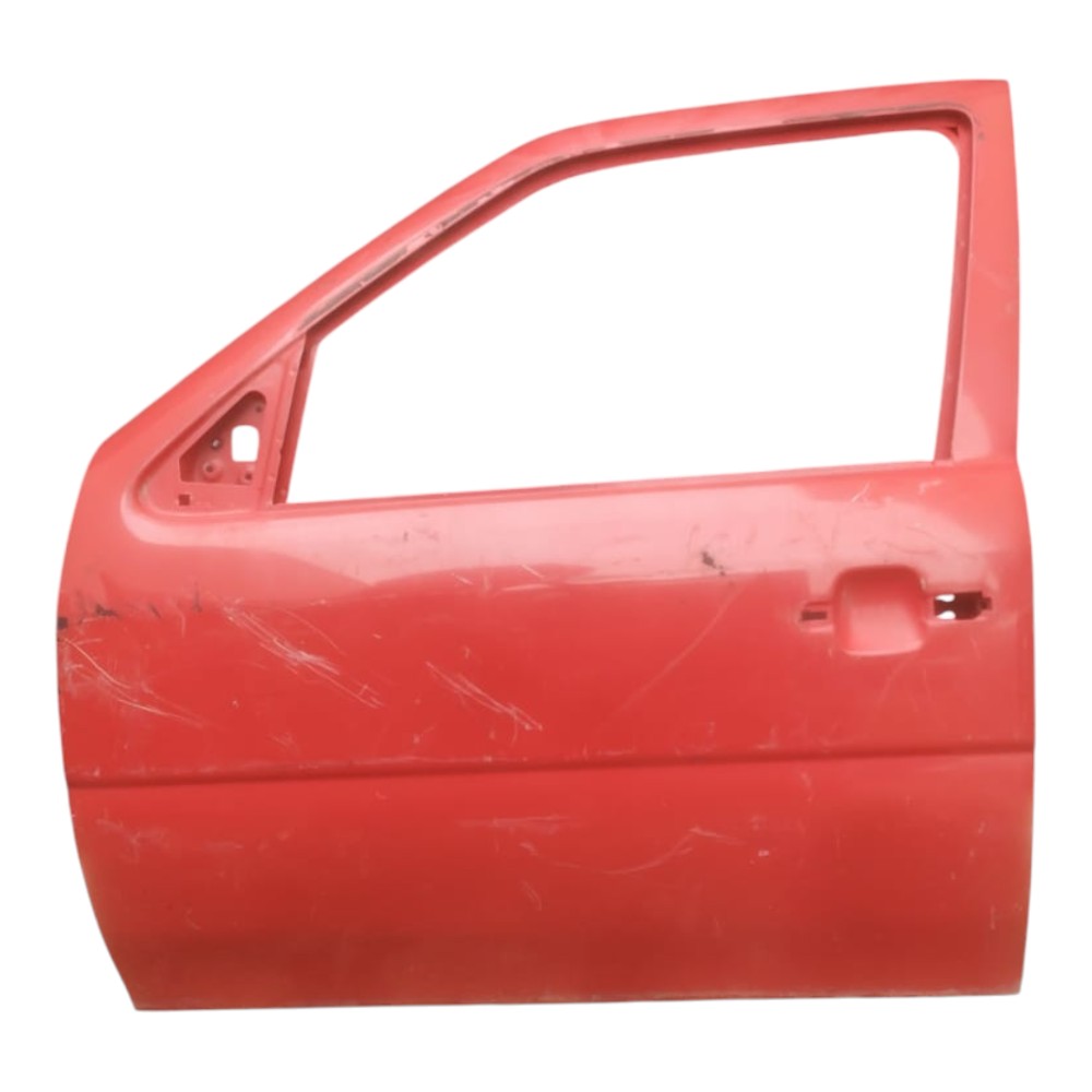 Porta Dianteira Esquerda Vw Gol G3 G4. Dianteira Esquerda Vermelho 1