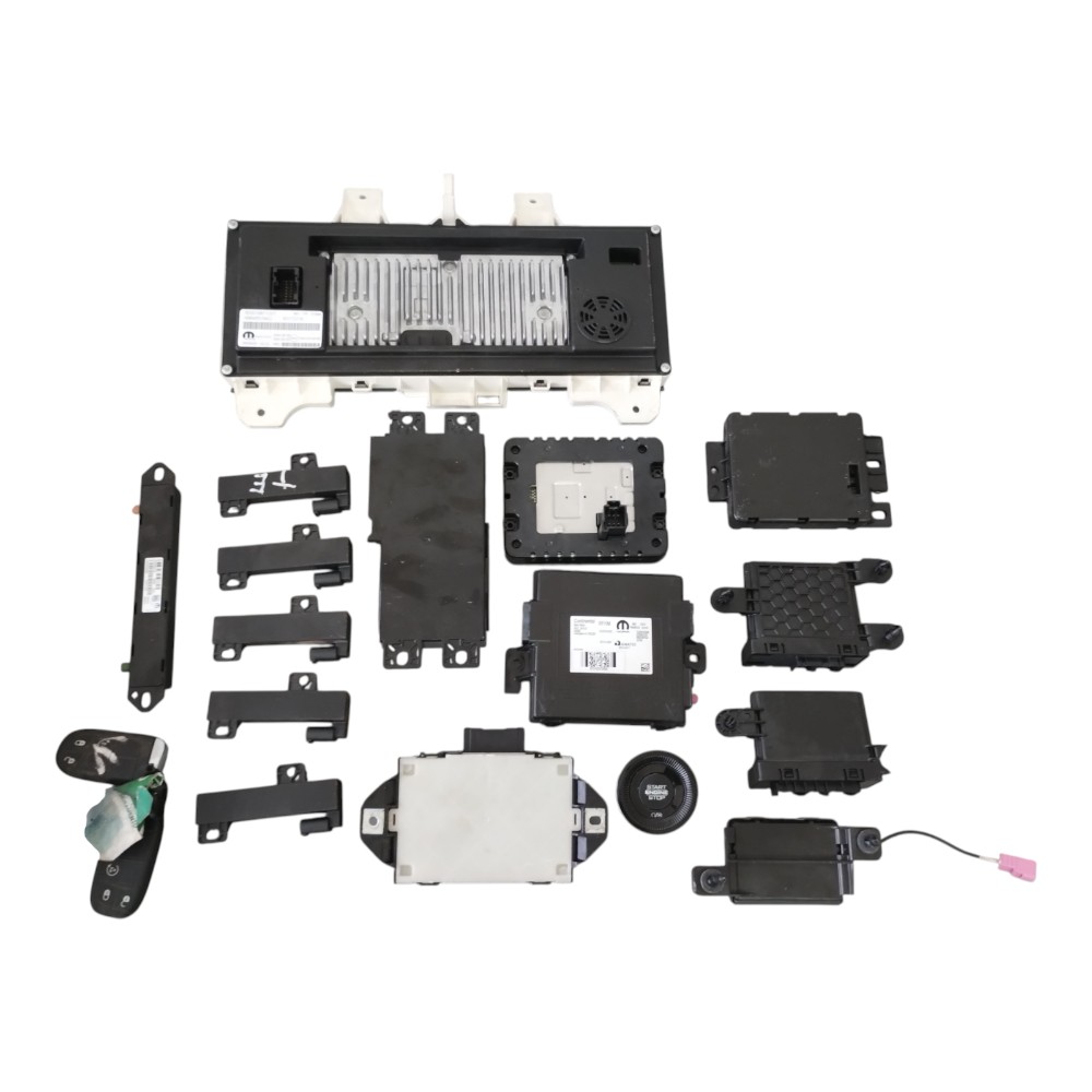 Kit Code Módulos Injeção Jeep Compass T270 1.3 Turbo 4×2 Aut 4