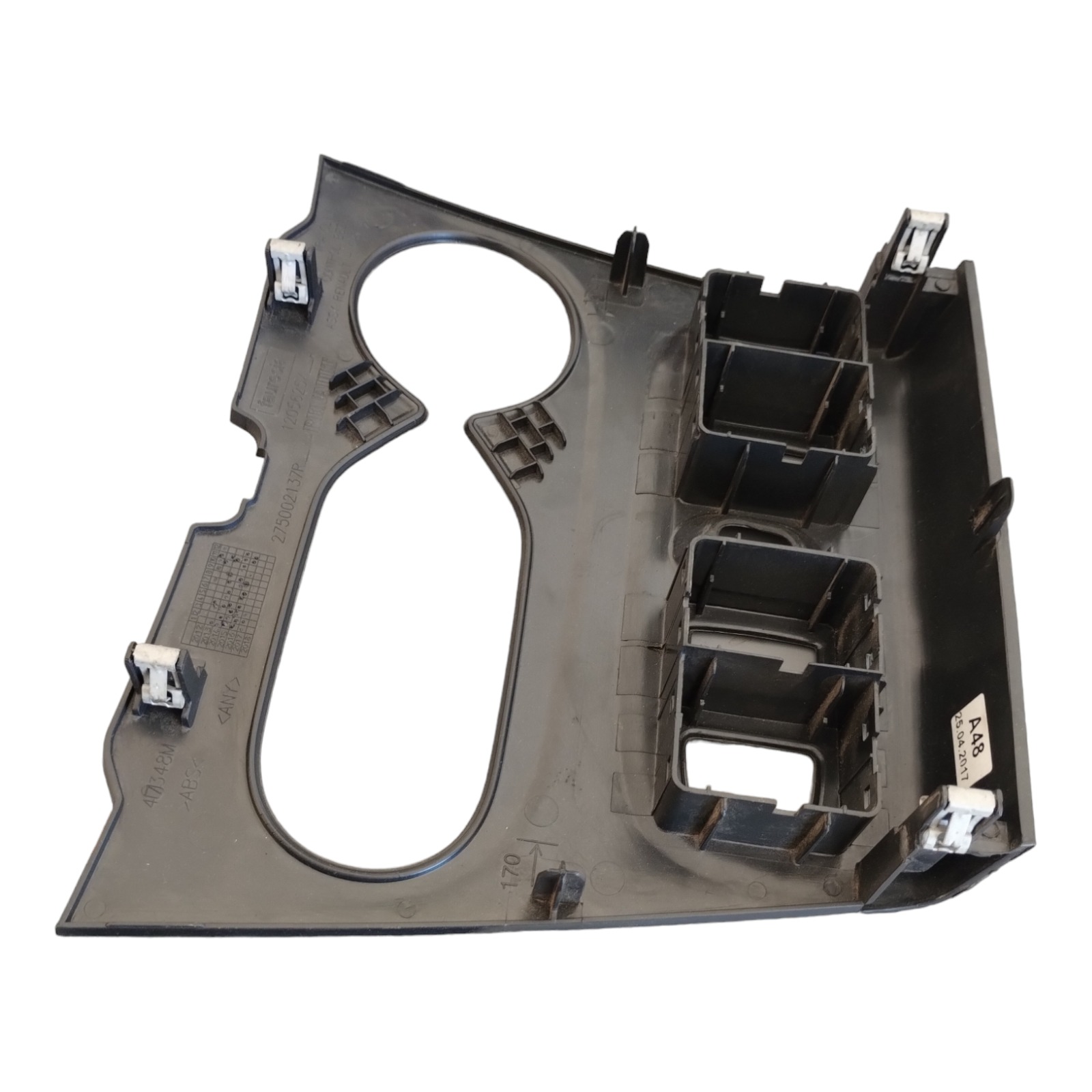 Moldura Do Comando Central De Ar Renault Sandero Stp. 3