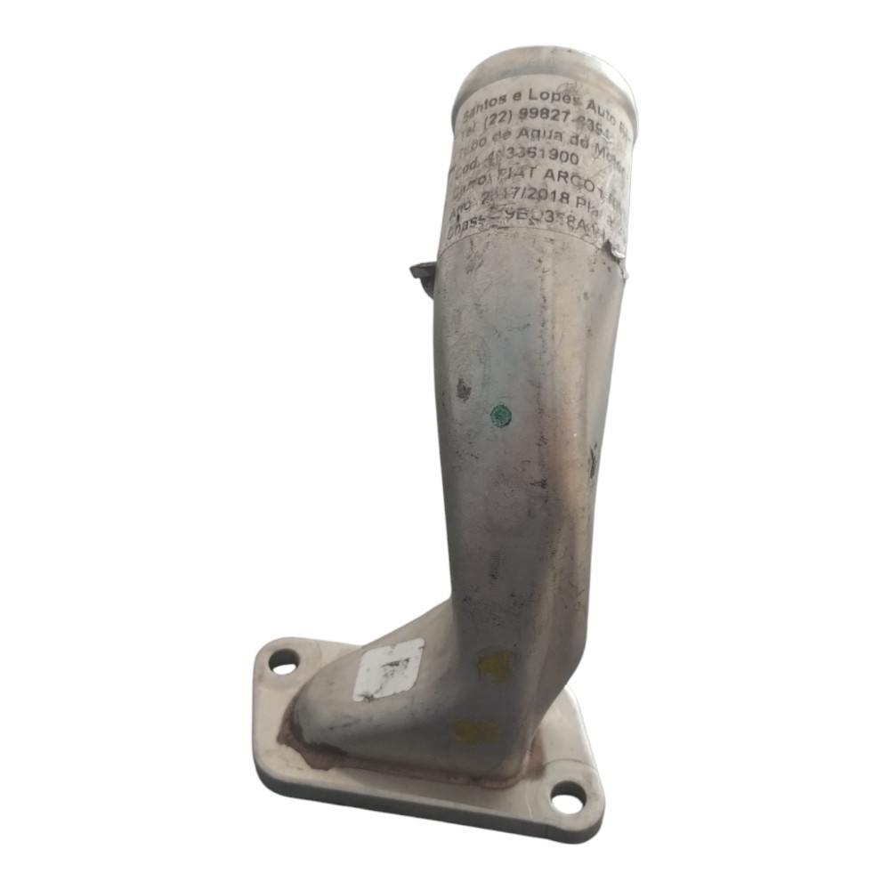 Tubo Flange Agua Do Motor Fiat Cronos E Argo 2017 À 2024. 3
