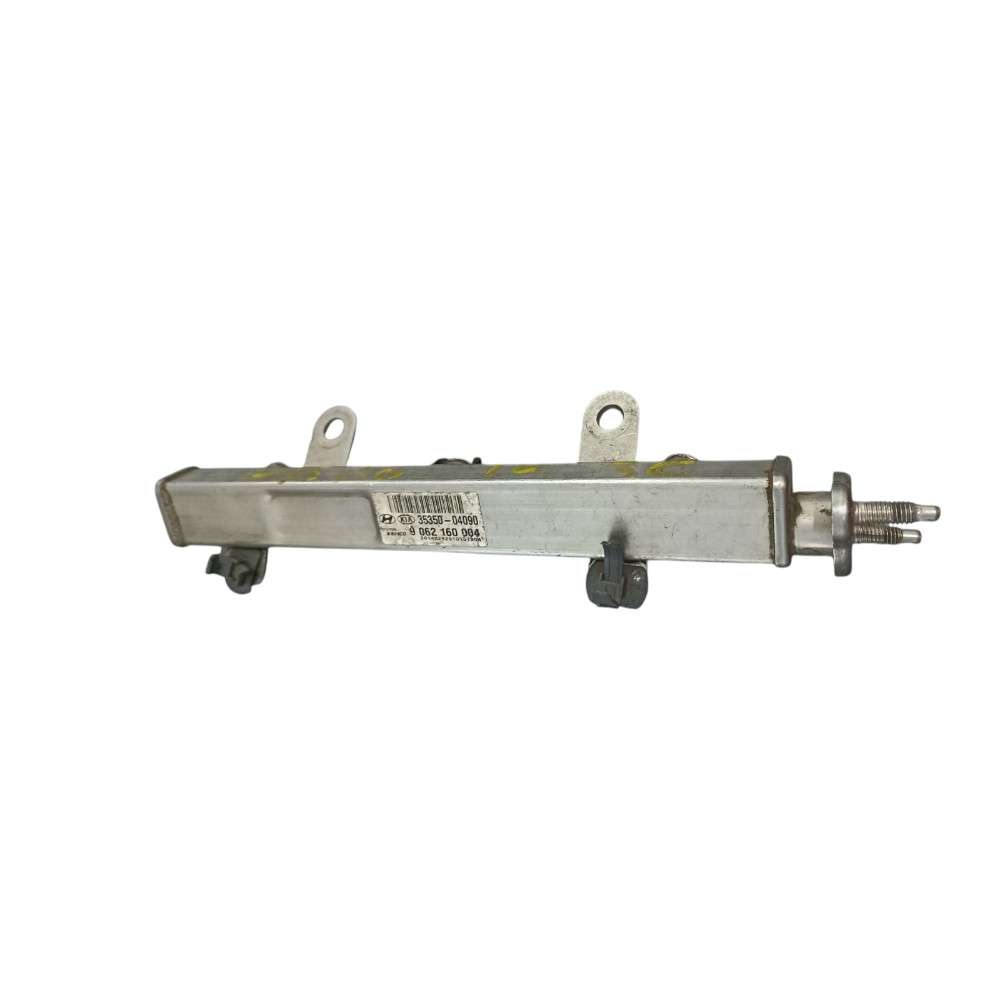 Flauta bicos injetores hyundai hb20 1.0 3cc 2012 a 2019. 3
