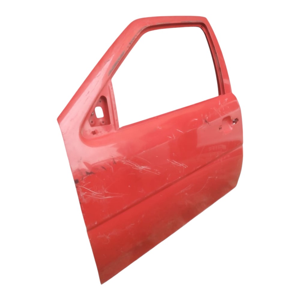 Porta Dianteira Esquerda Vw Gol G3 G4. Dianteira Esquerda Vermelho 4