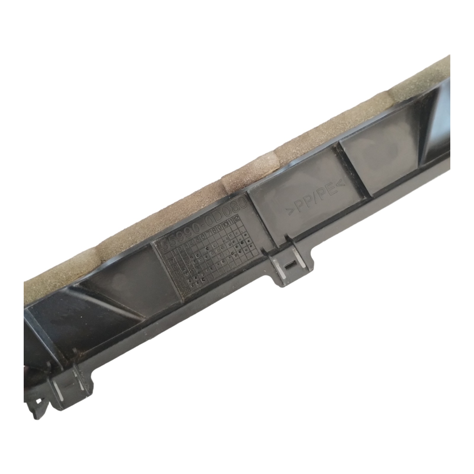 Moldura Painel Ar Toyota Yaris Xs 1.5  Preto 3