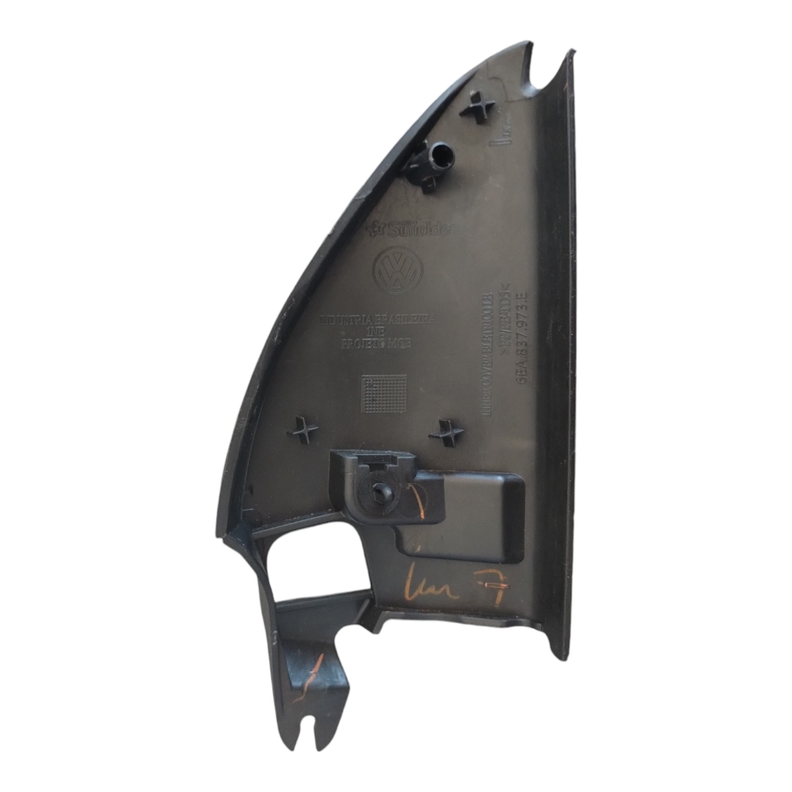Acabamento Retrovisor Interno Esquerdo Vw Novo Polo Virtus 3