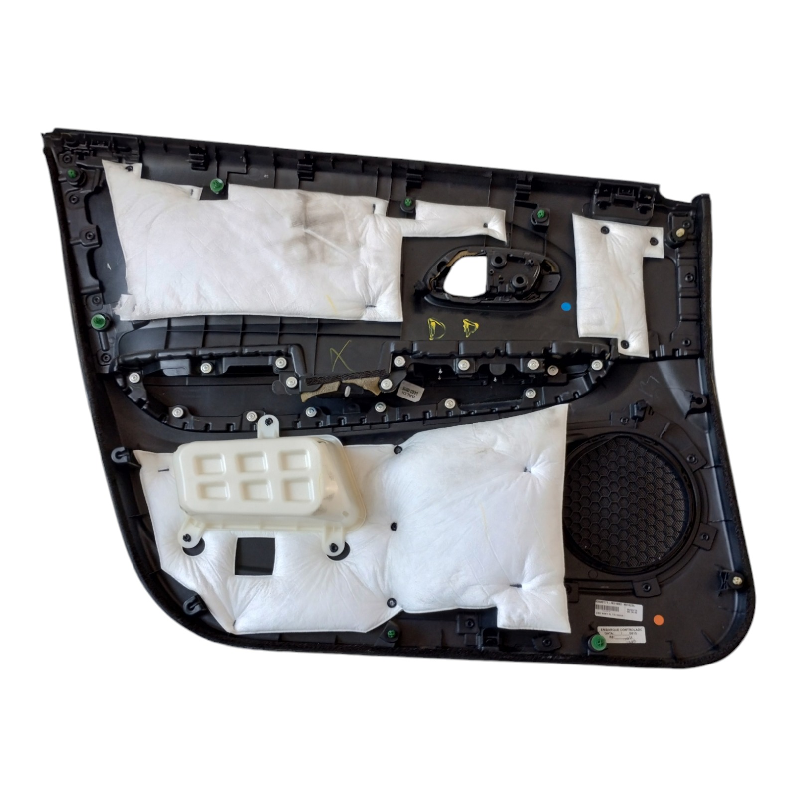 Forro Porta Dianteiro Direito Honda Hrv 2015 À 2019. Preto 2