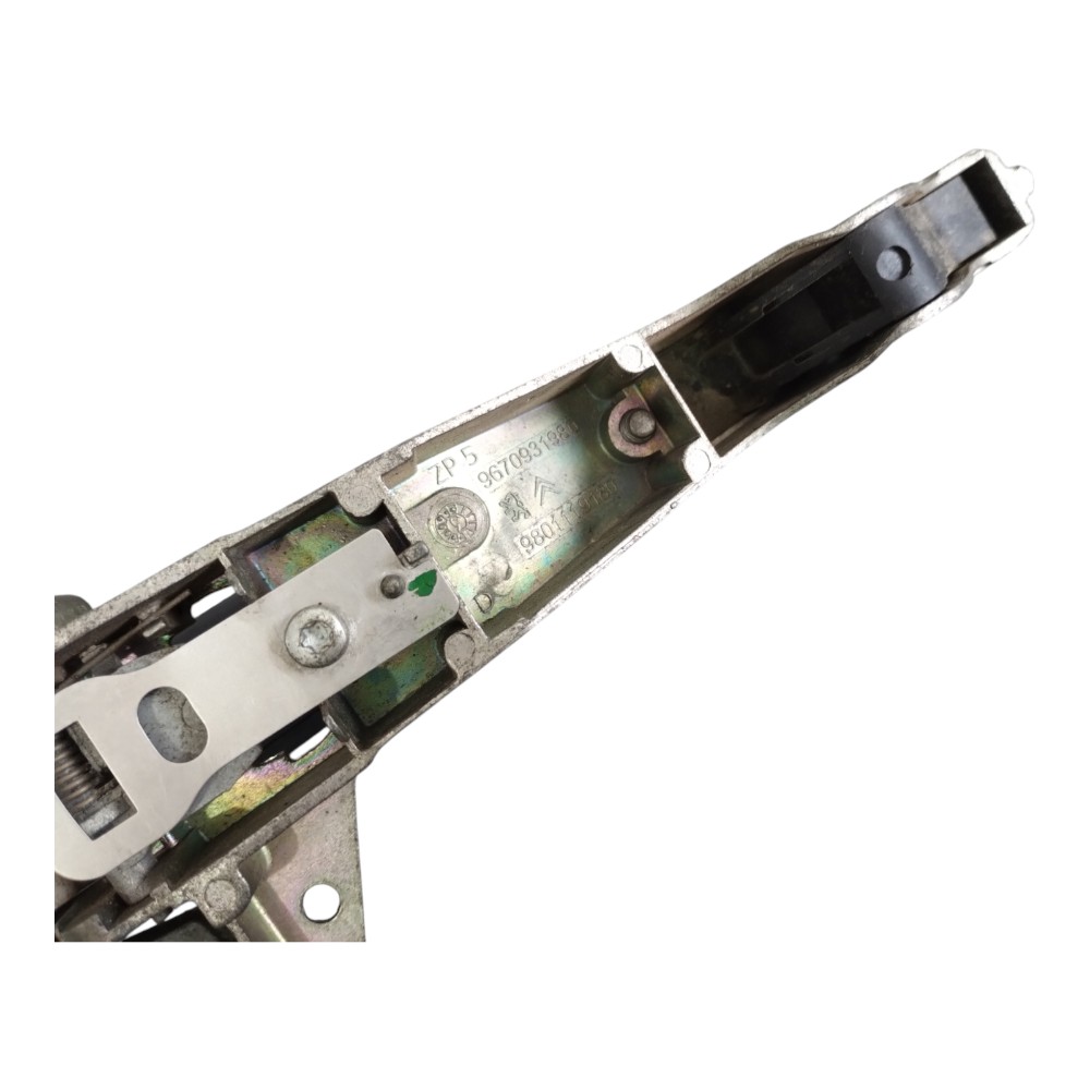 Maçaneta Externa Traseira Direta Citroen C3 2013 À 2017. Preto Traseira 6