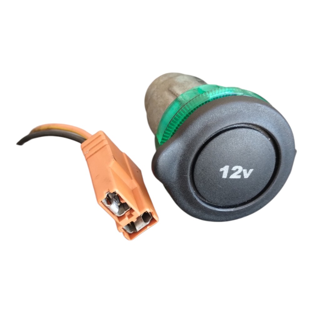 Tomada Auxiliar 12V Ford Fiesta 2009 à 2014 Original.