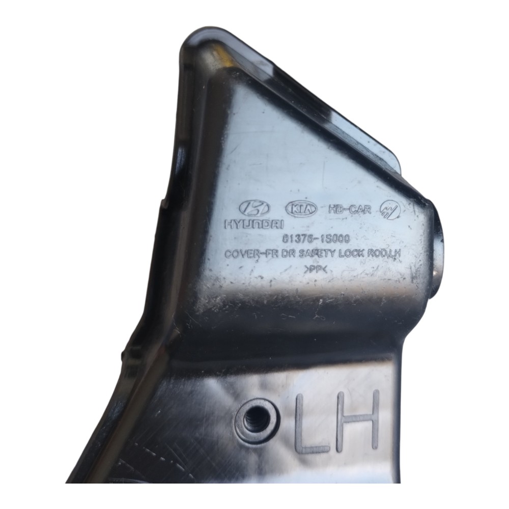 Acabamento Fechadura Dianteira E.  Hyundai Hb20 2013 À 2019. Preto 5