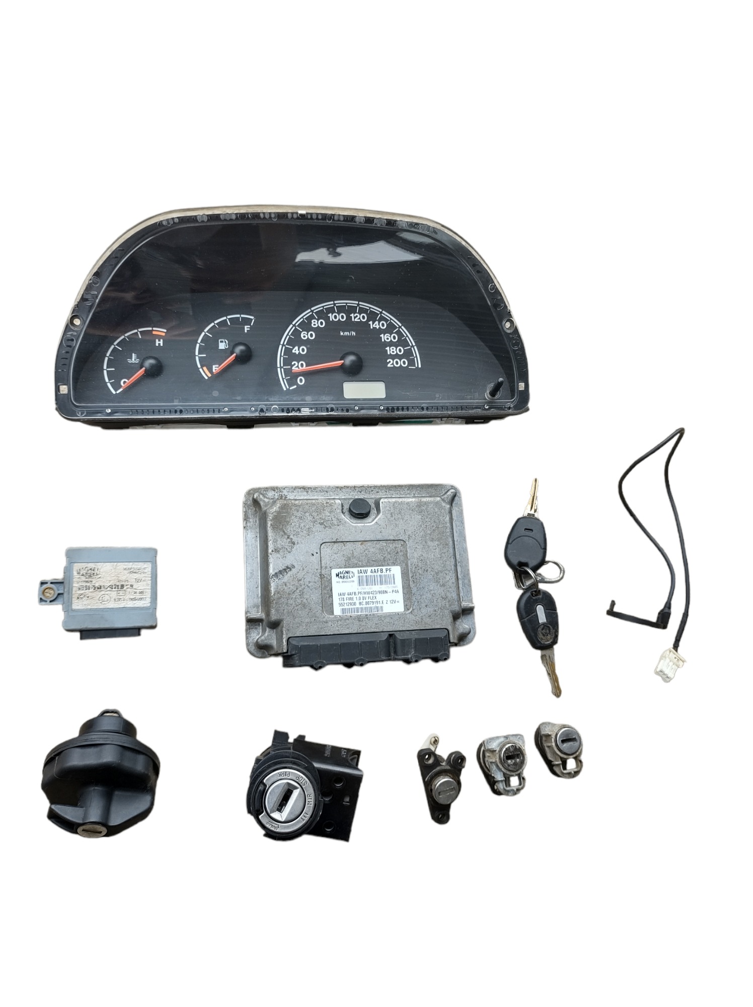 Kit Módulo Injeção Fiat Palio Siena Fire 1.0 8v Flex 05 À 08 1