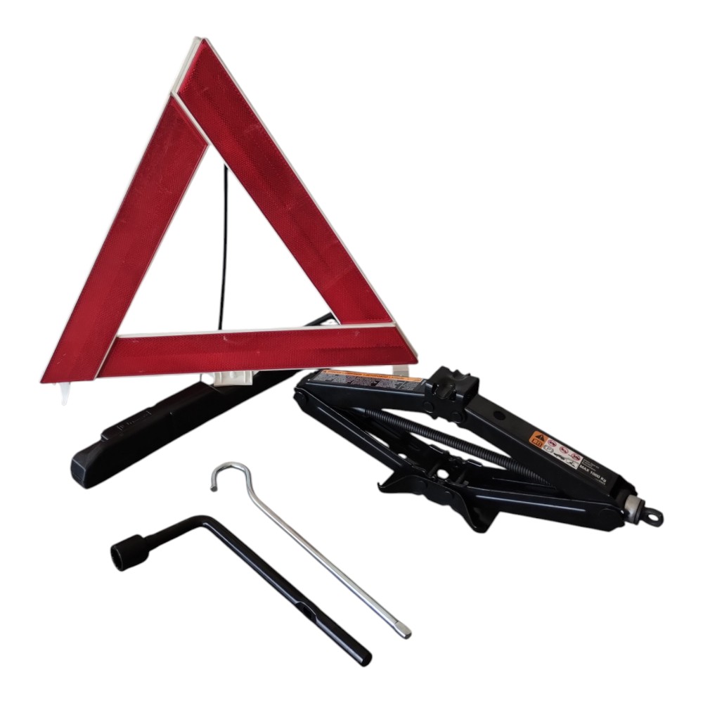 Kit Macaco Chave de Roda e Sinalizador Original Gm.