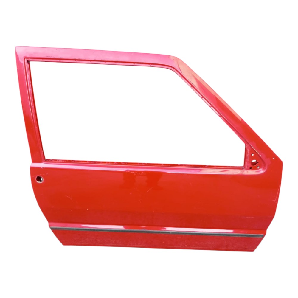 Porta Dianteira Direita Fiat Uno Fire 2 Portas 2004 Á 2013. Dianteira Direita Vermelho 3