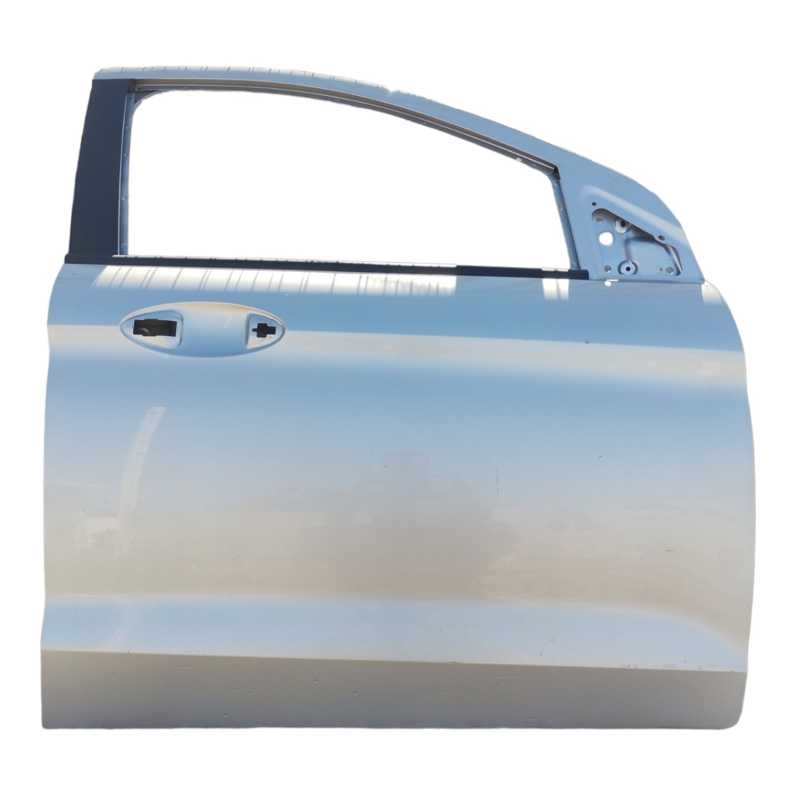 Porta Dianteira Direita Ford Ka 2014 À 2021. Dianteira Direito Prata 1