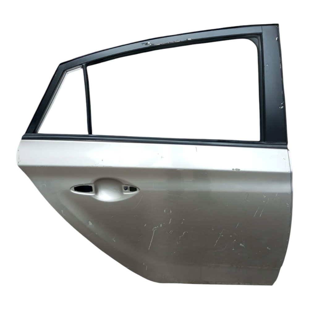 Porta Traseira Direita Hyundai Hb20 Sedan 2013 Á 2019. Traseira Direita Prata 1