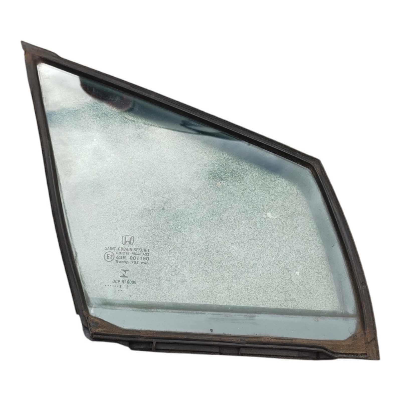 Vidro Fixo Da Porta Dianteira Direita Honda Civic G9 12 À 16