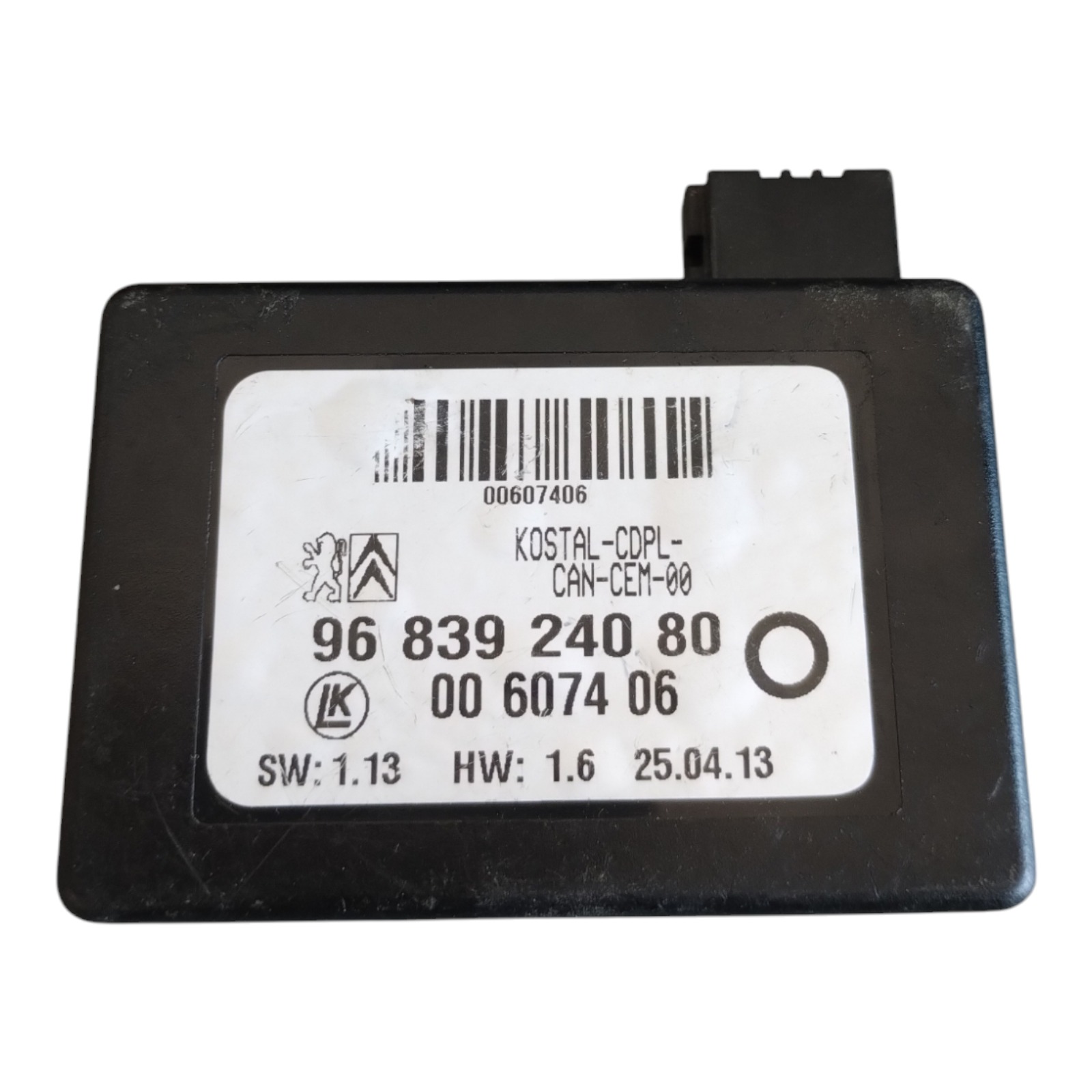 Sensor De Chuva Citroen Aircross 1.6 16v 2012 Á 2018. 2