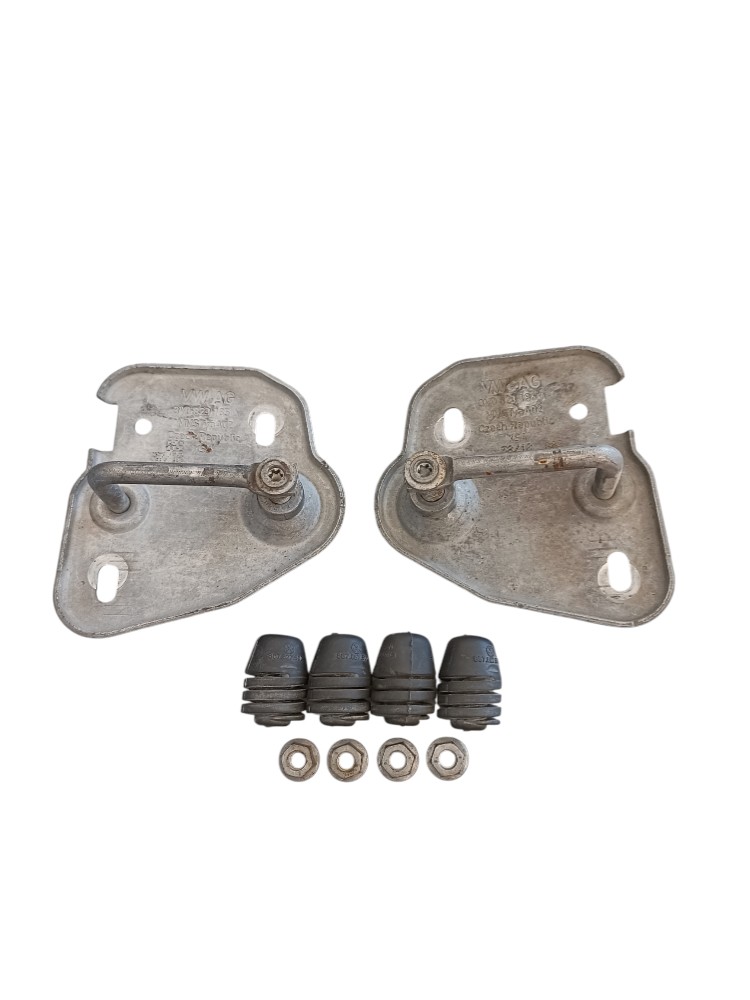 Batentes Com Borrachas Reg Capô Vw Virtus Nivus Polo.