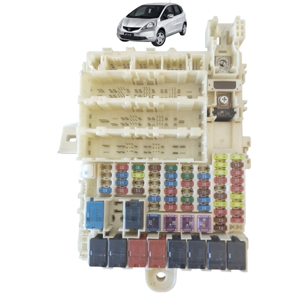 Caixa De Fusível Interna Honda New Fit Manual 2009 À 2010.